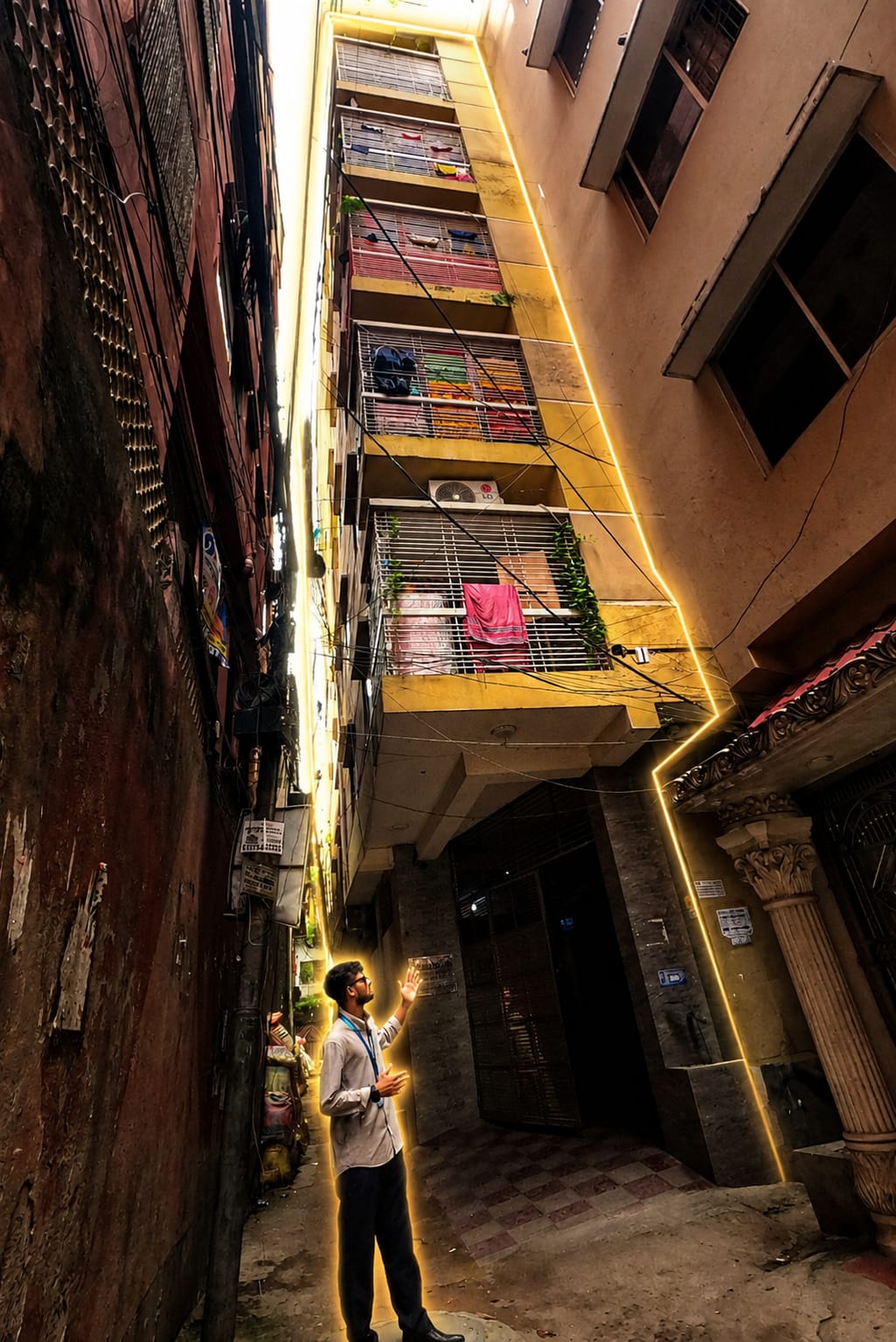 নারিন্দা ওয়ারিতে ৮০০ স্কয়ার ফিটের ফ্ল্যাট